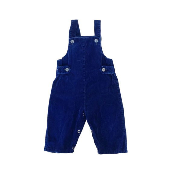 Vintage One Pieces Vintage Kmart Navy Blue Corduroy Overalls Sz 2